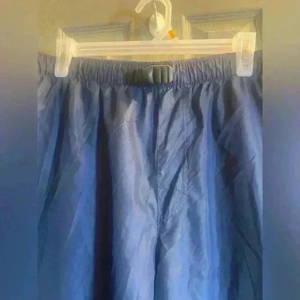 Men’s Nike Navy nylon pants with adj elastic waistband pockets size Large - Picture 3 of 16